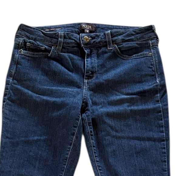 NYDJ Ami Skinny Stretch Blue Jeans Size 10 - Picture 3 of 8